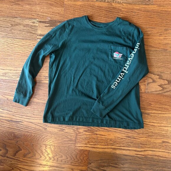 Vineyard Vines Women's Mrs. Claus Christmas Whale Long Sleeve Tee Size 2XL XXL - Picture 9 of 9